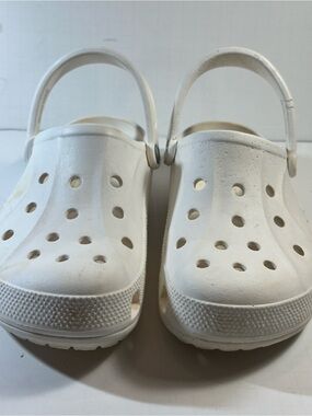 Crocs Classic Clogs White M8/W10 Comfort Shoes